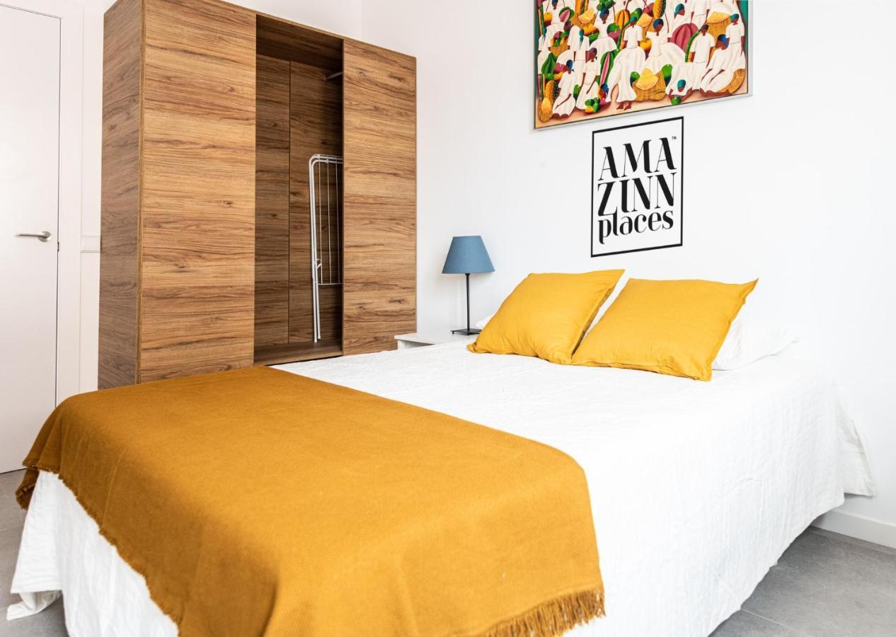 Apartamento 2 Hab En Malvarrosa A Metros De La Playa, Con Terraza Y Zonas Comun 3D 瓦伦西亚 外观 照片